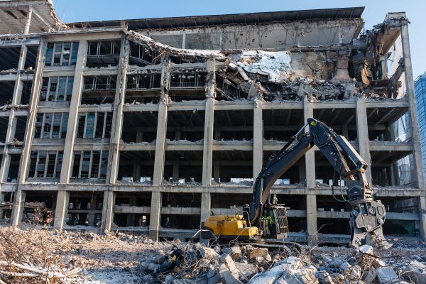 Commercial Building Demolition in Wenatchee