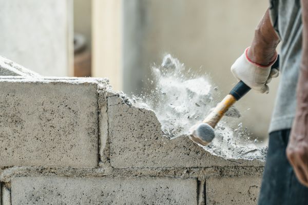 Block Wall Demolition in Wenatchee