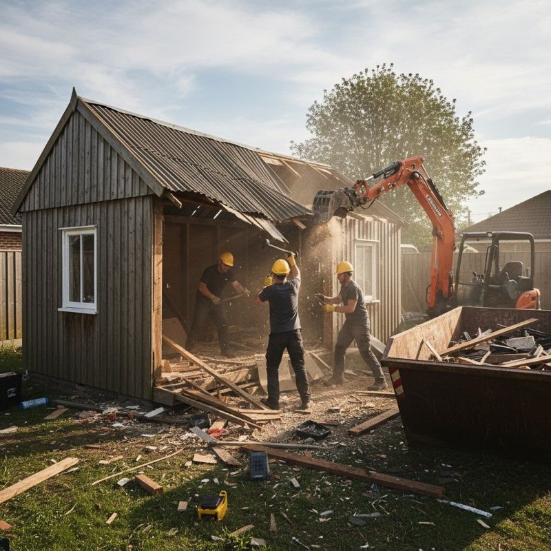 Carport Demolition detail