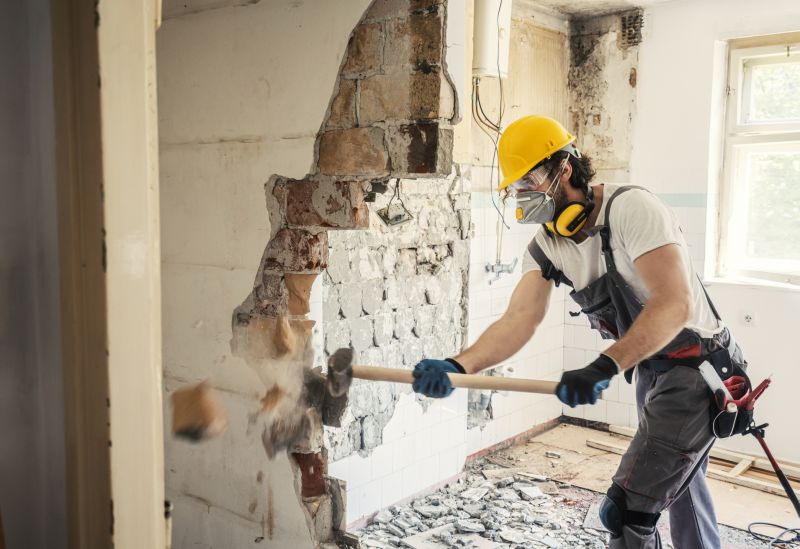 Kitchen Demolition detail