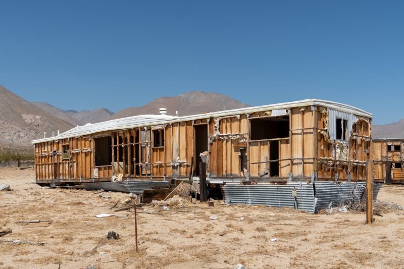 Mobile Home Demolition detail